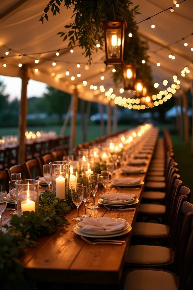 enchanting lanterns and candles