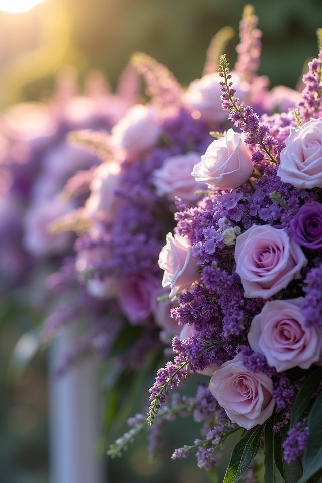 enchanting lavender rose bouquet