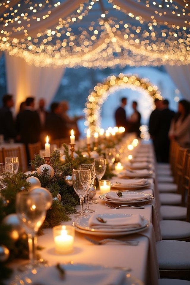 enchanting lighting transforms atmosphere