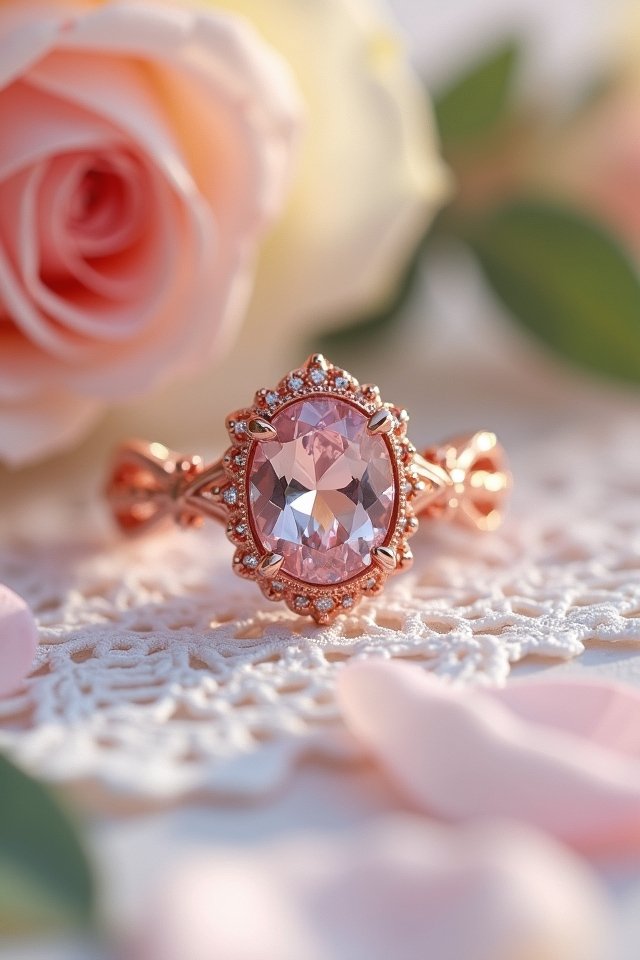 enchanting love with morganite