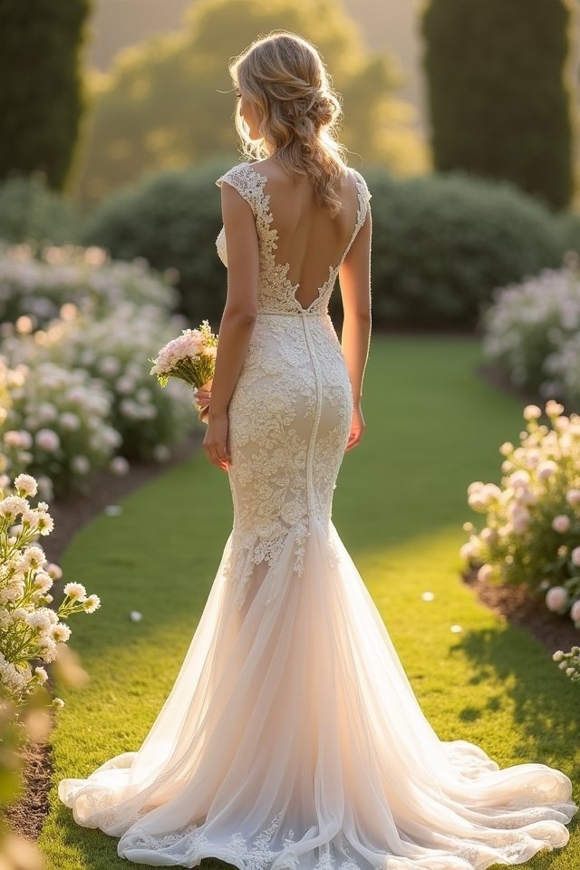 enchanting mermaid dress details