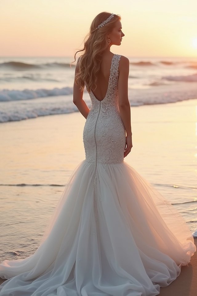 enchanting mermaid gown elegance