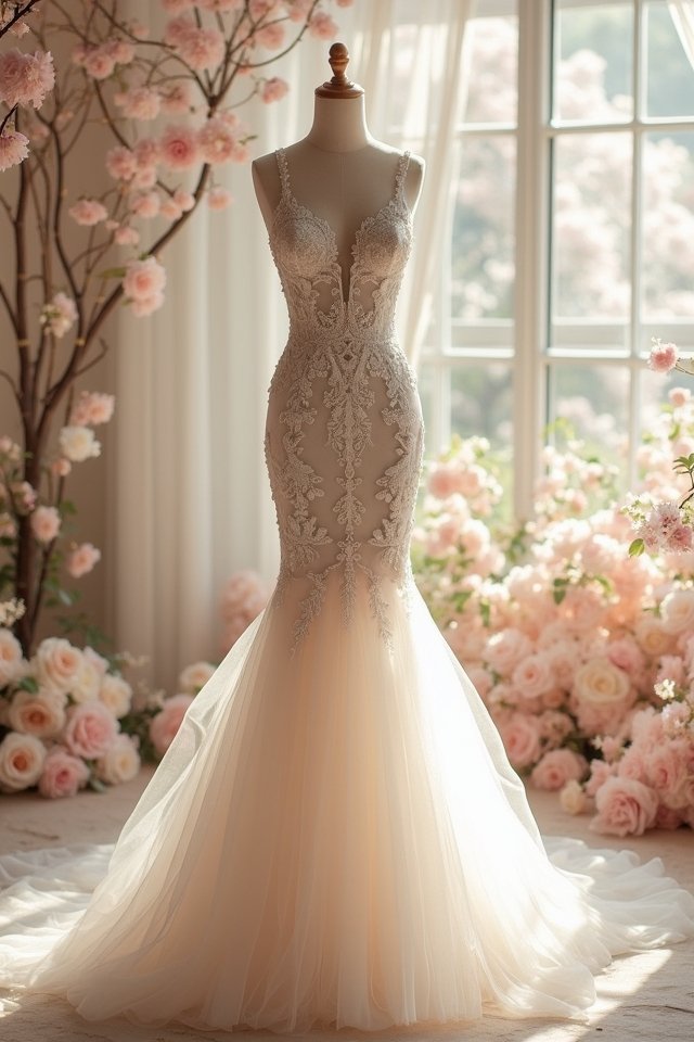 enchanting mermaid wedding dress