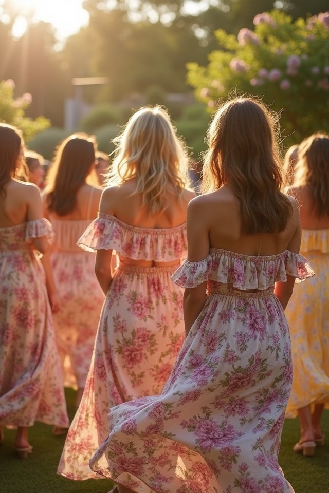 enchanting off shoulder wedding dress