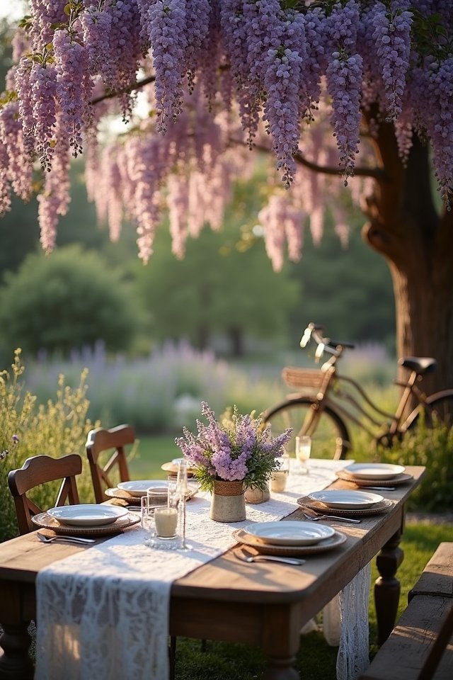 enchanting outdoor floral celebration