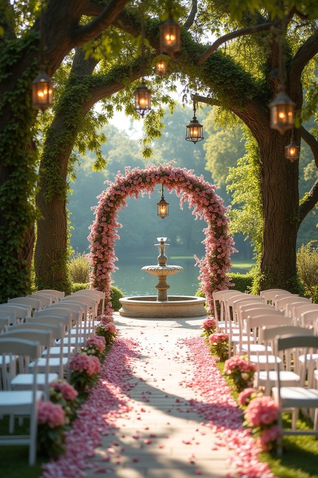enchanting outdoor wedding venue