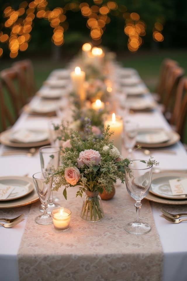 enchanting personalized table settings