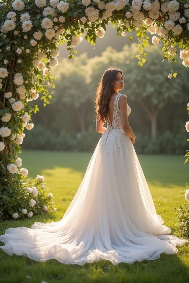 enchanting princess tulle gown