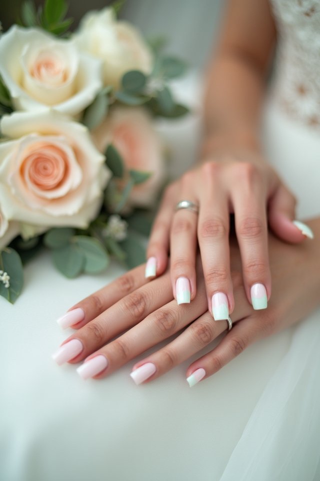 enchanting soft pastel nails
