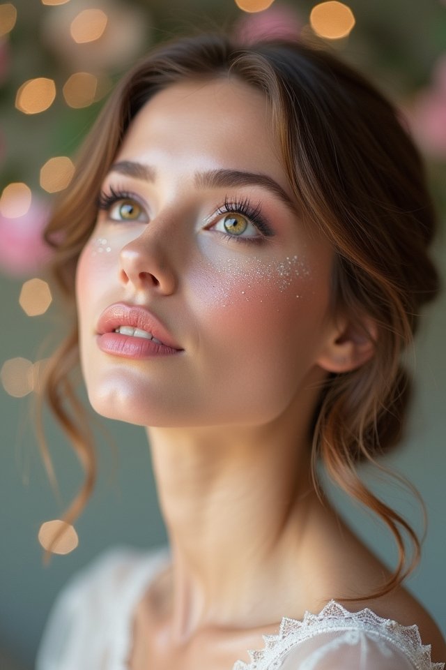 enchanting soft romantic eyes