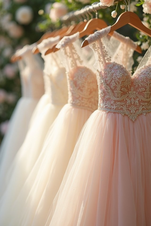 enchanting sparkling tulle gown