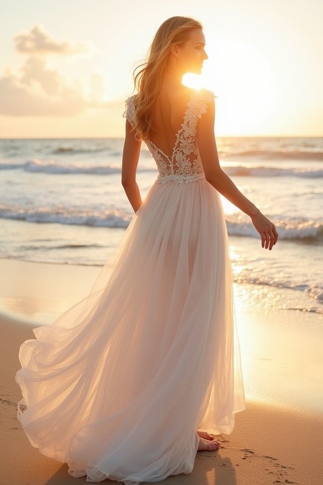 enchanting tulle a line dress