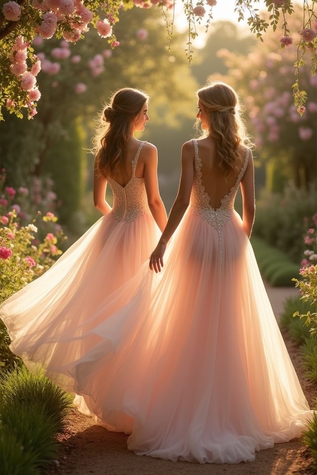 enchanting tulle ballgown details