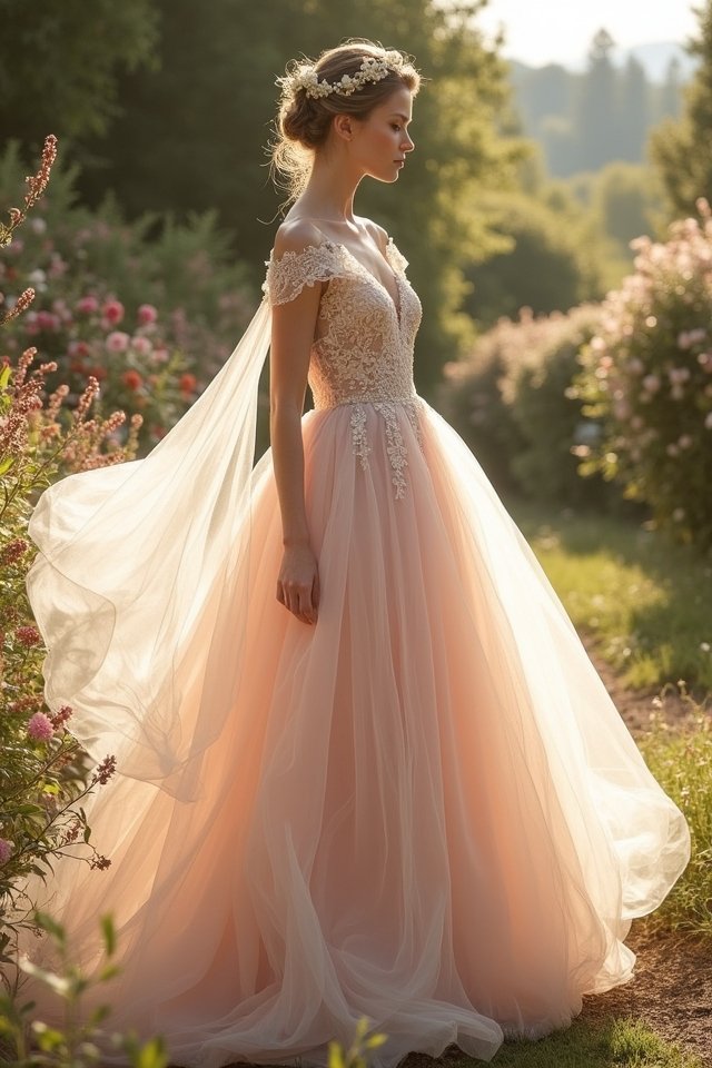 enchanting tulle princess dress