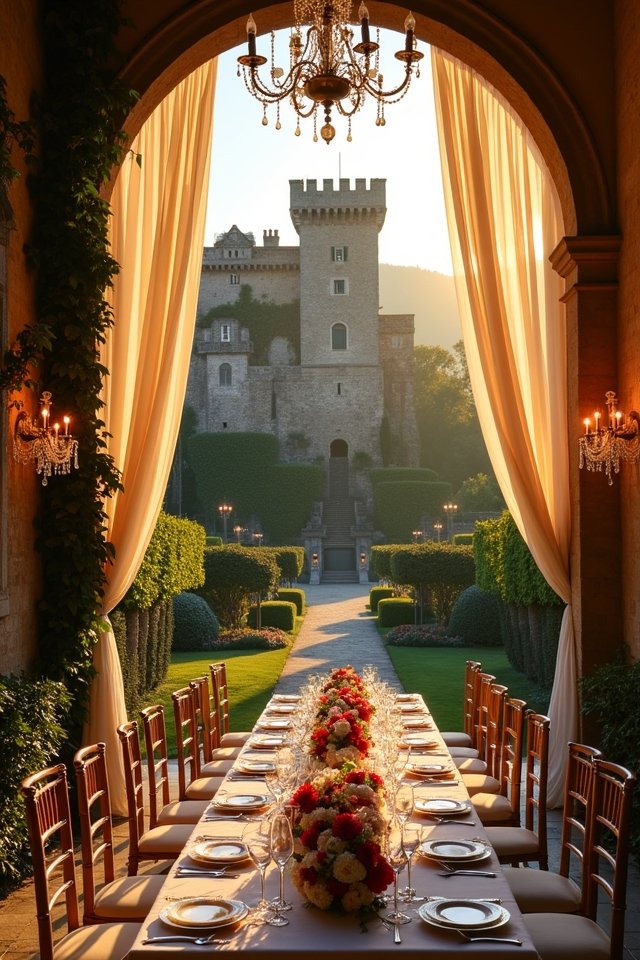 enchanting tuscan wedding venue