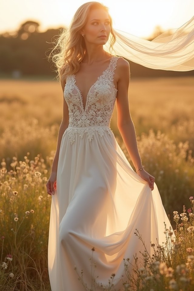 enchanting vintage a line dress