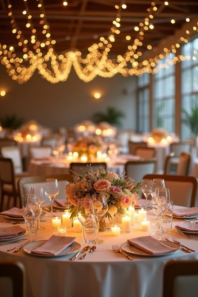 enchanting warm lighting ambiance