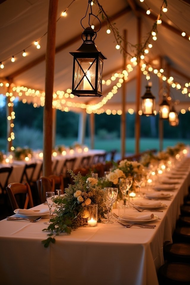 enchanting wedding atmosphere creation