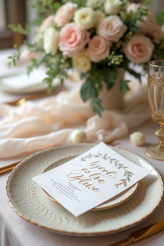 enchanting wedding stationery elements