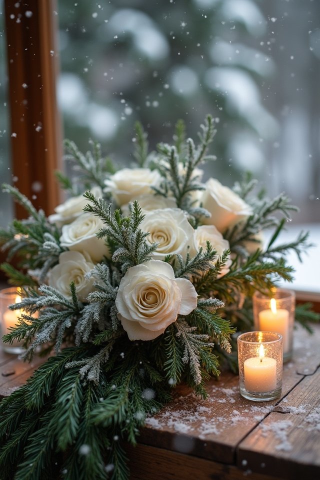enchanting winter floral arrangements