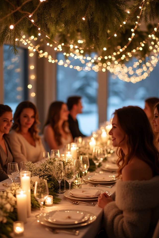enchanting winter lighting atmosphere