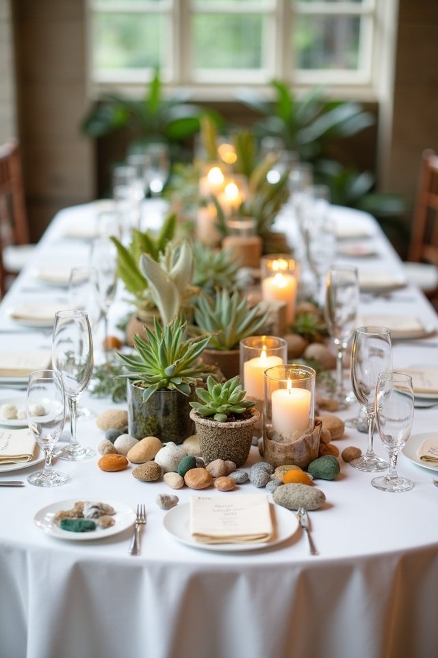 engaging interactive wedding centerpieces