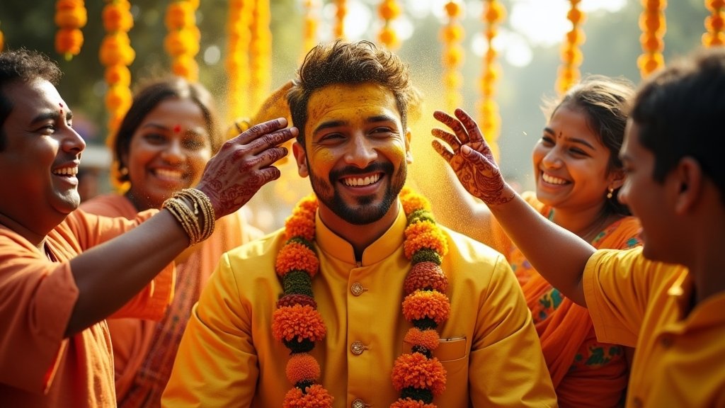 essential haldi photoshoot moments