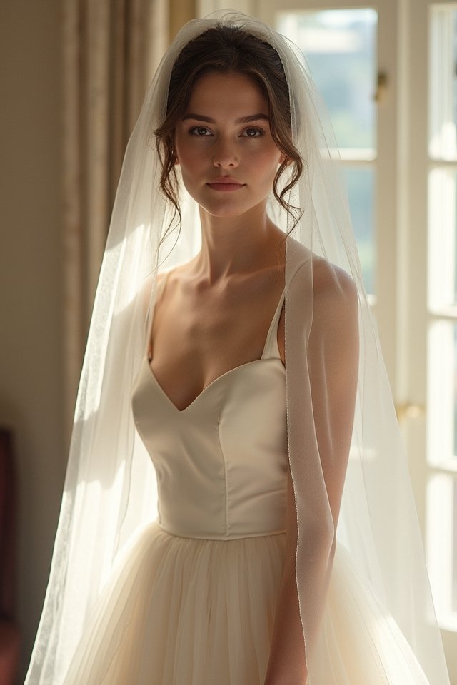 ethereal boat neck elegance