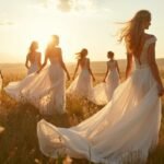 ethereal boho wedding dresses
