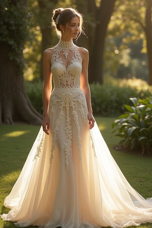 ethereal elegance in motion