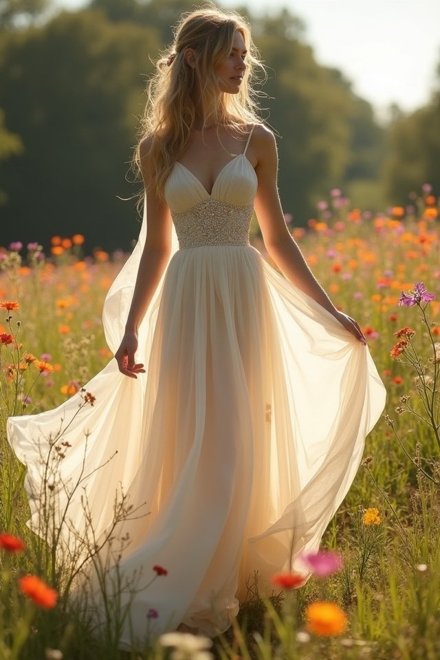 ethereal gown for elegance