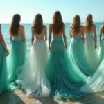 ethereal long sleeve mermaid dresses