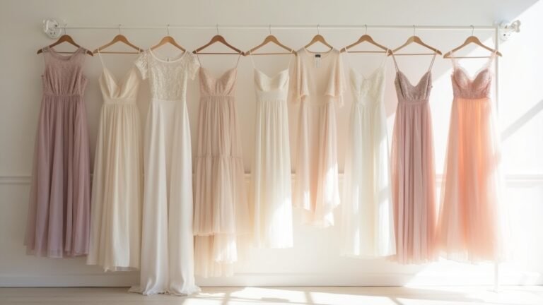 ethereal minimalist wedding dresses