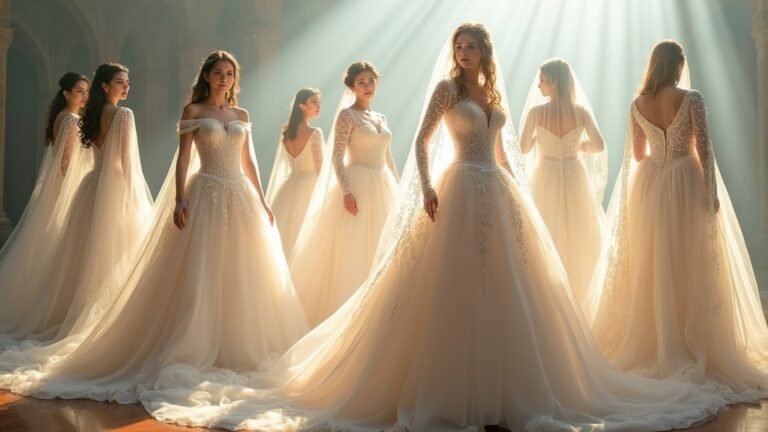 ethereal princess wedding dresses