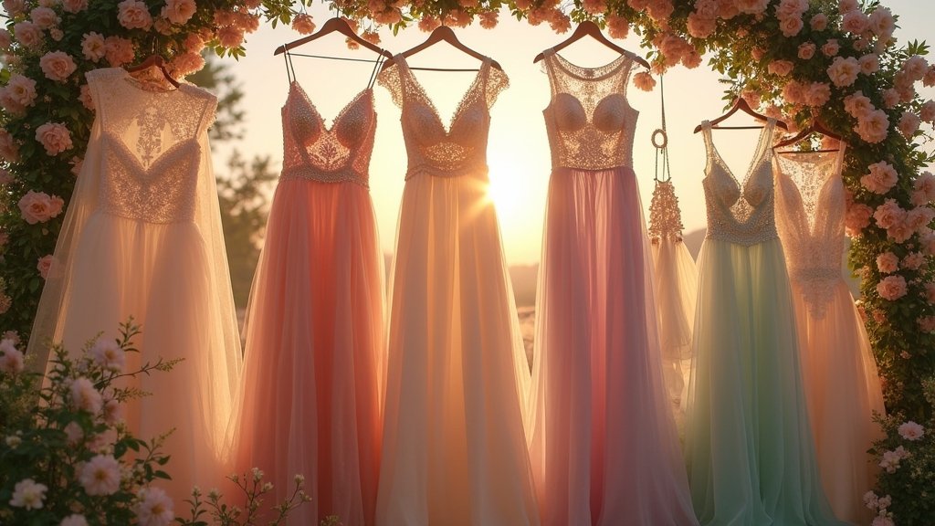 ethereal summer wedding dresses