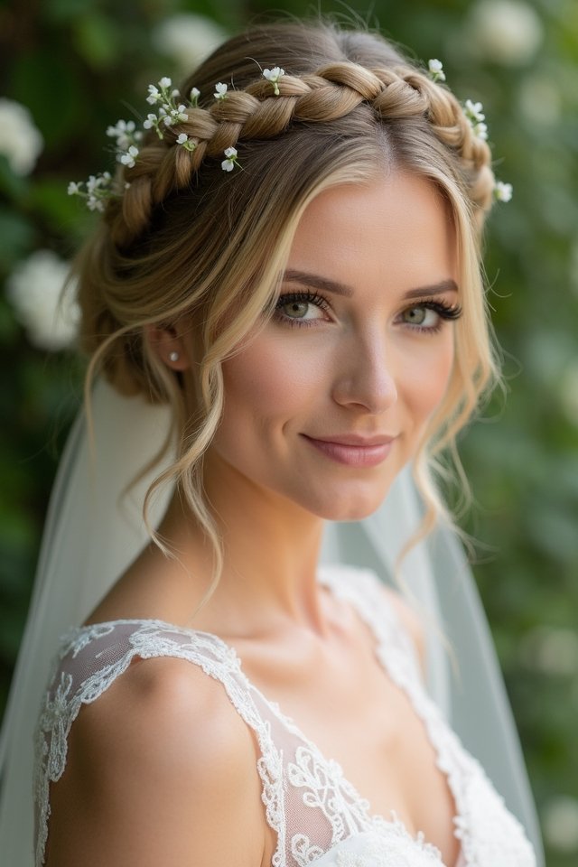 ethereal twisted halo braid