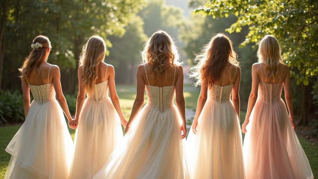 ethereal vintage corset dresses