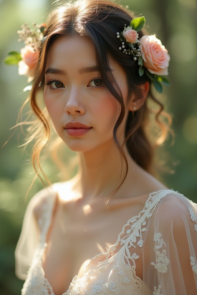 ethereal wedding fairy tale