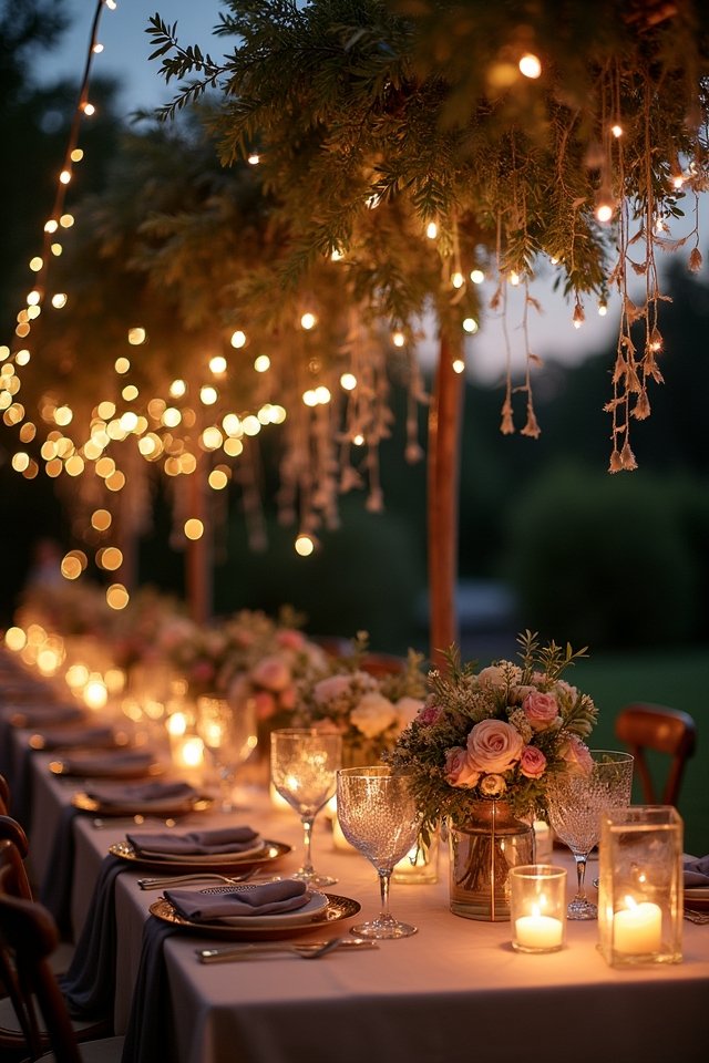 ethereal wedding lighting magic