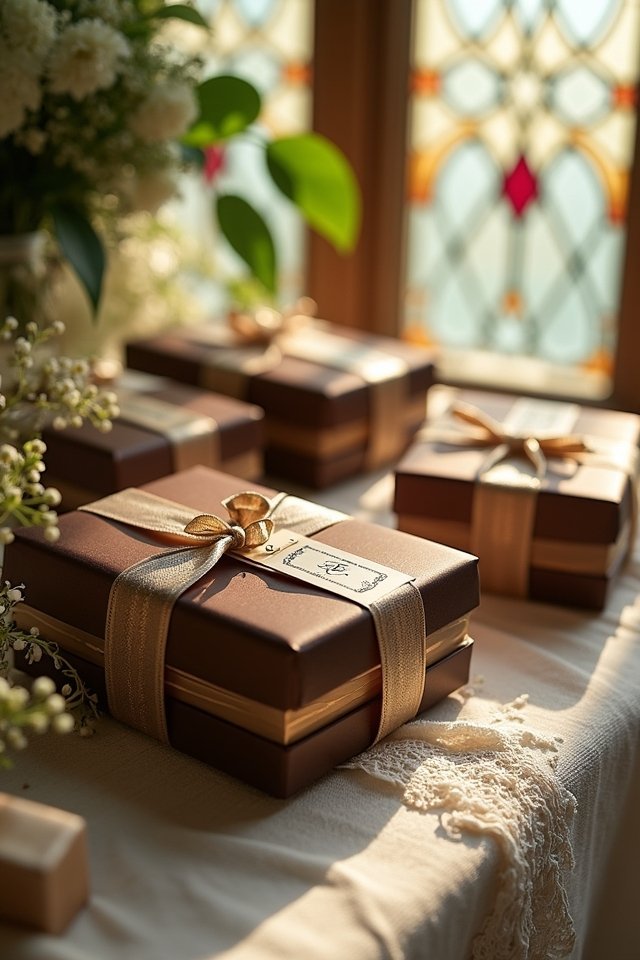 exquisite gourmet chocolate boxes