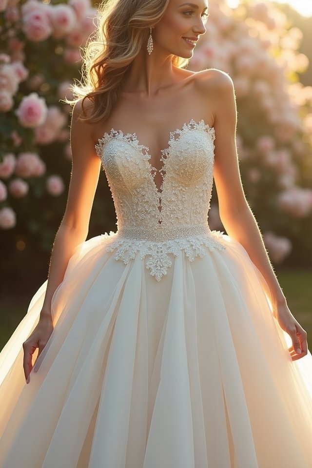 fairy tale bridal ball gown