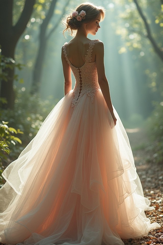 fairy tale gown magic