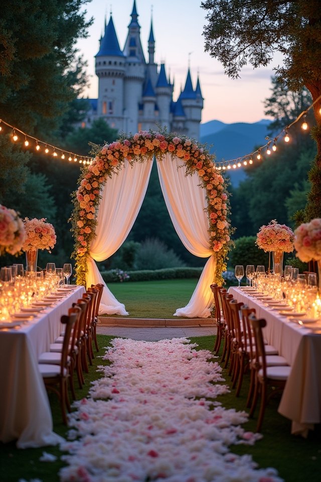 fairytale castle wedding dreams