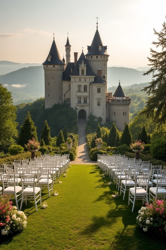 fairytale castle wedding venue