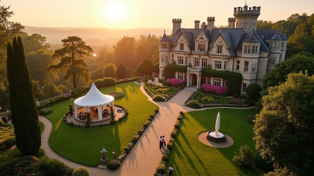 fairytale castle wedding venues