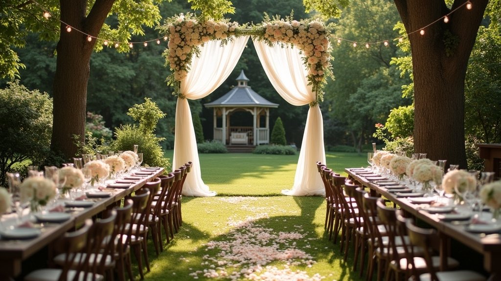 fairytale outdoor wedding inspiration