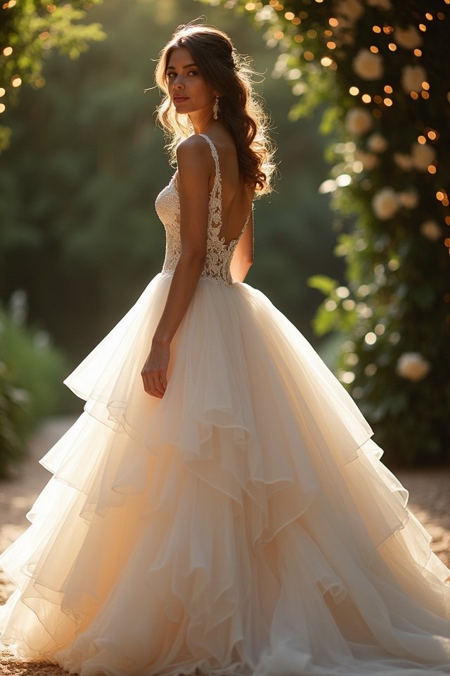 fairytale tulle ballgown elegance