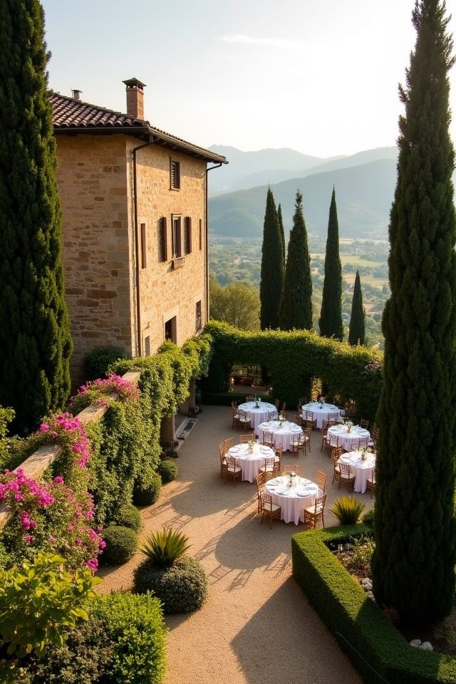 fairytale tuscan wedding venue