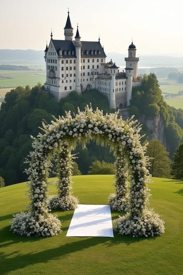 fairytale wedding at hohenzollern castle