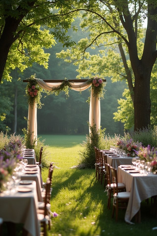 fairytale wedding in nature